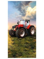 Bavlnená utierka 70x140 Červený traktor Bavlnená utierka 70x140 Červený traktor