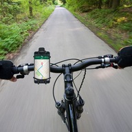 Dunlop - držiak na bicykel na telefón 10-15 cm (čierny)