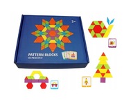 Kruzzel vzdelávacie puzzle, geometrické obrazce, 155 dielikov. Kruzzel vzdelávacie puzzle, geometrické obrazce, 155 dielikov.
