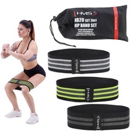ODPOROVÉ PÁSKY 3 MATERIÁLOVÉ PÁSKY SADA HIP BAND HMS ODPOROVÉ PÁSKY 3 MATERIÁLOVÉ PÁSKY SADA HIP BAND HMS
