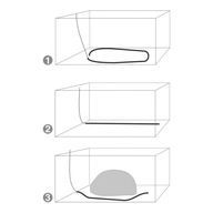 Hapetová ohýbaná vzduchová clona 90cm Hapetová ohýbaná vzduchová clona 90cm