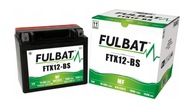 Fulbat FTX12-BS AGM BATÉRIA 12V 10,5Ah 180A YTX12-BS Fulbat FTX12-BS AGM BATÉRIA 12V 10,5Ah 180A YTX12-BS