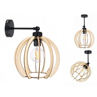 NÁSTENNÁ LAMPA E27, nástenná, pevná, podkrovná, BULLET, Wood NÁSTENNÁ LAMPA E27, nástenná, pevná, podkrovná, BULLET, Wood