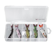 Prívlačový set s 5x zlomeným voblerom, Mikado box Prívlačový set s 5x zlomeným voblerom, Mikado box