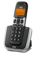 Bezdrôtový pevný telefón DECT s veľkými číslicami
