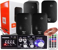 4 NÁstenné REPRODUKTORY ZVUKOVÝ SYSTÉM JBL BLUETOOTH USB 4 NÁstenné REPRODUKTORY ZVUKOVÝ SYSTÉM JBL BLUETOOTH USB