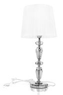 Módna krištáľová glamour biela nočná lampa Módna krištáľová glamour biela nočná lampa