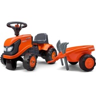FALK Traktor Kubota Orange s prívesom +