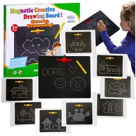 Magnetická tabuľa, magnetické guličky MagPad Magnetická tabuľa, magnetické guličky MagPad