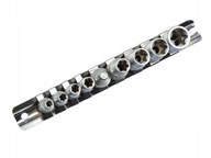 TORX E SADA ZÁSUVEK KĽÚČOV E5-16 1/4-3/8 9 PRVKOV.