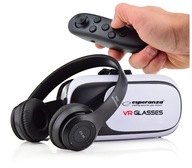 3D VR OKULIARE SO SLÚCHADLAMI + DIAĽKOVÝM BLUETOOTH 3D VR OKULIARE SO SLÚCHADLAMI + DIAĽKOVÝM BLUETOOTH