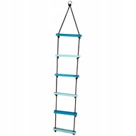 Drevený lanový rebrík so 6 priečkami (farebný)
