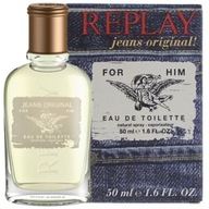 Replay Jeans Original For Him toaletná voda pre mužov 50ml Replay Jeans Original For Him toaletná voda pre mužov 50ml