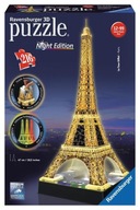 PUZZLE 3D EDÍCIA NOC EIFFELOVEJ VEŽE PUZZLE 3D EDÍCIA NOC EIFFELOVEJ VEŽE