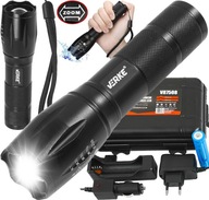 ZOOM VOJENSKÁ TAKTICKÁ LED NABÍJACIA BATERKA ZOOM VOJENSKÁ TAKTICKÁ LED NABÍJACIA BATERKA