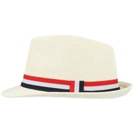 Letný slamený klobúk Panama fedora trilby