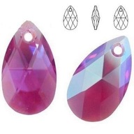 6106 mm 22 Swarovski hruška fuchsia ab 6106 mm 22 Swarovski hruška fuchsia ab