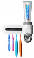 3v1 UV kefkový sterilizátor HANDLE vešiak dávkovač vytlačovač zubnej pasty
