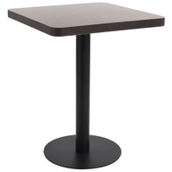 TMAVOHNEDÝ BISTRO STÔL 60X60CM TMAVOHNEDÝ BISTRO STÔL 60X60CM