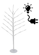 LED VIANOČNÝ STROMČEK S LED OSVETLENÍM 90 CM LED VIANOČNÝ STROMČEK S LED OSVETLENÍM 90 CM