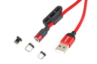3V1 USB KÁBLOVÁ NABÍJAČKA pre IPHONE MICRO USB-C AMiO 3V1 USB KÁBLOVÁ NABÍJAČKA pre IPHONE MICRO USB-C AMiO