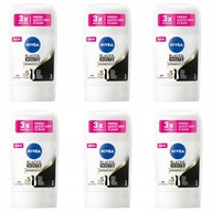 NIVEA Black White Dámsky antiperspirant tyčinka pod pazuchu 50ml x6 NIVEA Black White Dámsky antiperspirant tyčinka pod pazuchu 50ml x6