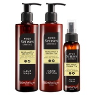 Kozmetická sada AVON Mydlo v spreji Bergamot a zelený čaj Kozmetická sada AVON Mydlo v spreji Bergamot a zelený čaj