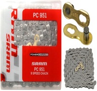 Reťaz SRAM PC-951 9s 114 článkov + spona PowerLock Reťaz SRAM PC-951 9s 114 článkov + spona PowerLock