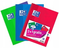 SET 3x BRULION OXFORD pevný notebook A5 96k ráfik