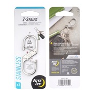 Dvojitý háčik Nite Ize Z-Series #3 z ocele strieborný Dvojitý háčik Nite Ize Z-Series #3 z ocele strieborný