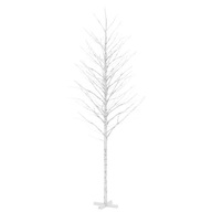 Breza s osvetlením, 672 teplých bielych LED, 40 Breza s osvetlením, 672 teplých bielych LED, 40
