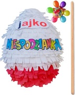 PINIATA VAJCIA PREKVAPENIE DARČEK + ZADARMO 80cm PINIATA VAJCIA PREKVAPENIE DARČEK + ZADARMO 80cm