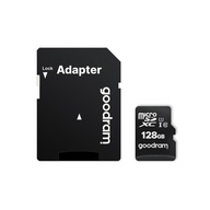 Pamäťová karta GOODRAM micro SD – 128 GB s adaptérom UHS I CLASS 10 100 MB/s Pamäťová karta GOODRAM micro SD – 128 GB s adaptérom UHS I CLASS 10 100 MB/s