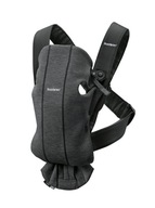 BABYBJORN MINI 3D Dres - nosítko, šedo-čierne BABYBJORN MINI 3D Dres - nosítko, šedo-čierne