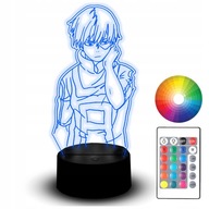 LED NOČNÁ LAMPA 3D TODOROKI ANIME BAJKA LED NOČNÁ LAMPA 3D TODOROKI ANIME BAJKA