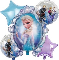 Fóliové balóny FROZEN Frozen ELZA ANNA narodeninová dekorácia sada 5 ks. Fóliové balóny FROZEN Frozen ELZA ANNA narodeninová dekorácia sada 5 ks.