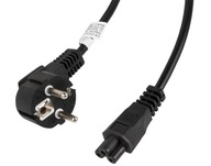 3m ďatelinový napájací kábel pre 3-PIN notebooky 3m ďatelinový napájací kábel pre 3-PIN notebooky