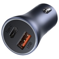 BASEUS LED NABÍJAČKA DO AUTO USB-C QC PD 40W