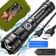TAKTICKÁ DOBÍJACIA LED BATERKA S VÝKONNÝM ZOOMOM TAKTICKÁ DOBÍJACIA LED BATERKA S VÝKONNÝM ZOOMOM
