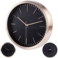GOLD BLACK nástenné okrúhle nástenné hodiny GLAMOUR GOLD BLACK nástenné okrúhle nástenné hodiny GLAMOUR