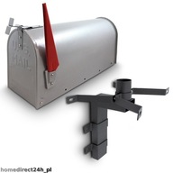 Americká poštová schránka USA MAIL s rukoväťou (strieborná) Americká poštová schránka USA MAIL s rukoväťou (strieborná)