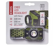 Čelovka CREE P3539 EMOS LED 330lm FOCUS Čelovka CREE P3539 EMOS LED 330lm FOCUS