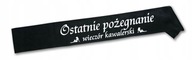 Originálna šerpa pre ženícha na rozlúčku so slobodou Originálna šerpa pre ženícha na rozlúčku so slobodou