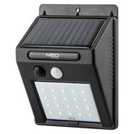 Solárne nástenné svietidlo 20 SMD LED 250 lm NEO