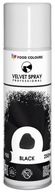 Semišový sprej VELVET Black Food Colors 250 ml