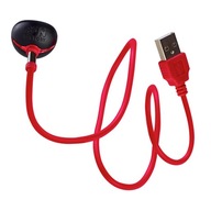 Fun Factory USB Click N Charge nabíjačka, červená Fun Factory USB Click N Charge nabíjačka, červená