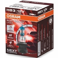 OSRAM NIGHT BREAKER LASER HB3 ŽIAROVKA OSRAM NIGHT BREAKER LASER HB3 ŽIAROVKA