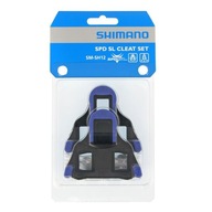 Cestné bloky pedálov Shimano SM-SH12, modré