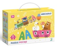 DODO PUZZLE VLAK ABC ABECEDNÉ PÍSMENA 21 ELEM DODO PUZZLE VLAK ABC ABECEDNÉ PÍSMENA 21 ELEM