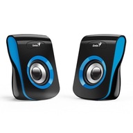 Reproduktory Genius SP-Q180, 2.0, 6W, čierno-modré Reproduktory Genius SP-Q180, 2.0, 6W, čierno-modré